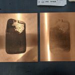 original inked plate and reverse
