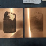 original inked plate and reverse